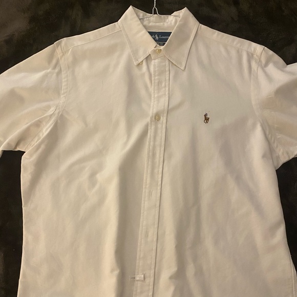 White polo button down - Picture 4 of 4
